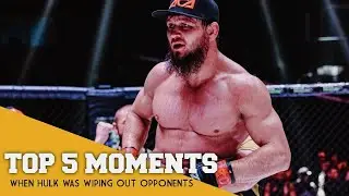 TOP 5 Moments When HULK Wiped Out Opponents 🧟 Lightweight Power