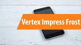 Распаковка смартфона Vertex Impress Frost / Unboxing Vertex Impress Frost