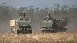 US Marines HIMARS live fire mission Ex Talisman Sabre 2019