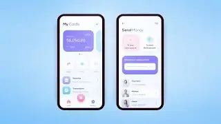 wallet app UI👨🏽‍💻flutter tutorial from scratch ♡