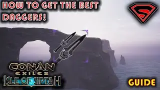 CONAN EXILES ISLE OF SIPTAH HOW TO GET BEST DAGGERS - WHERE TO GET THE DISEASED KNIVES.