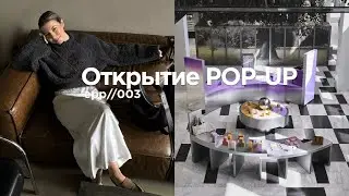 Работа в Маркетинге, Открытие POP-UP в Москве, Открытие магазина в Питере | vlog 3