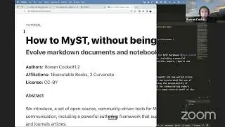 Writing a scientific paper faster with MyST Markdown