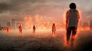 how to set a zombie on fire in blender 2 8 tutorial