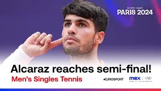 Carlos Alcaraz is in the Olympic semi-final! 🇪🇸 | #Paris2024 Highlights 🇫🇷