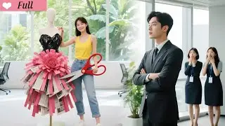 Poor Girl Makes Dress From Trash Bags, Unexpectedly CEO Secretly Sees Her & Instantly Falls In Love!