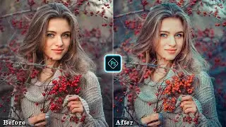 Photoshop CC Tutorial 2021: How to Edit outdoor Portrait (UK Girl)