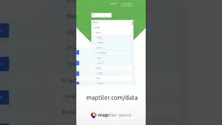MapTiler Server: custom data 
