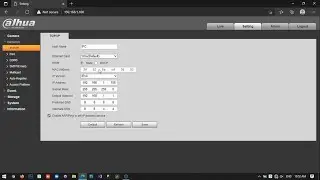 How To Connect And Setup A DAHUA IP CAMERA Without An NVR