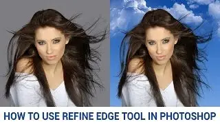 How to use Refine Edge Tool in Photoshop