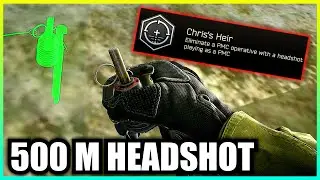 How To Use Trip Wire to Get Chris's Heir 500 M Headshot Kill (Tripwire Problem)