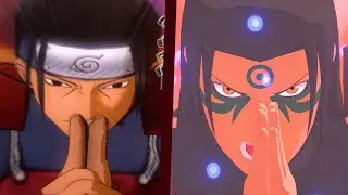 All Ultimates Jutsu HASHIRAMA SENJU Evolution (4K)