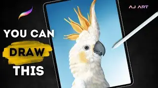 Draw a Realistic Bird in Procreate | Step-by-Step Drawing Tutorial