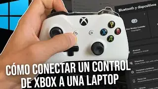 Cómo Conectar un Control de XBOX a una Laptop - Cómo Conectar mando Xbox Series X a PC