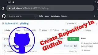 How to create a Repository in GitHub | How to save code in GitHub