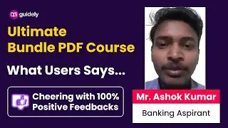 What Users Says | Guidely Bundle PDF Course | Mr. Ashok Kumar