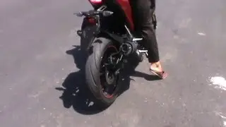 Nyobain Wheelie - Yamaha Xabre