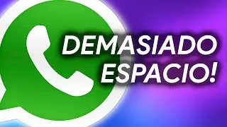 Cómo LIBERAR ESPACIO de WHATSAPP!