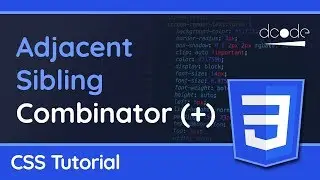 Adjacent Sibling Combinator - CSS Tutorial - Use to create modals!