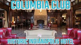 Inside an Exclusive Hotel Clubhouse in Indianapolis - Columbia Club Presidential History!