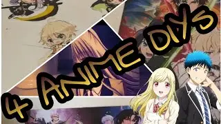 4 EINFACHE ANIME DIY's /German_Deutsch/