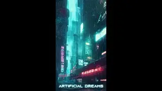 Heavy Rain at Night in Cyberpunk City | AI Dreams #shorts