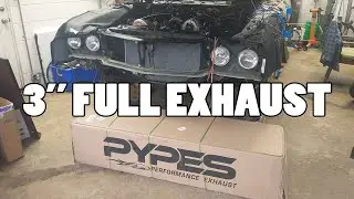 3" FULL Exhaust - Chevelle Turbo LS Build