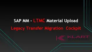 SAP MM Tutorials - 08 LTMC Material upload in S4 Hana