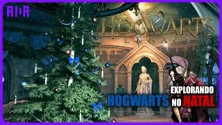 Hogwarts Legacy | Explorando Hogwarts no Natal | A10A #Christmas #Hogwarts #Natal