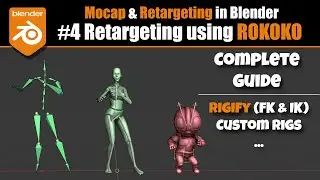 [Blender] Retargeting using Rokoko (COMPLETE guide)