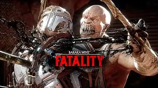 MK11 Baraka Performs All Fatalities