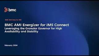 BMC AMI Energizer for IMS Connect: Leveraging the Granular Governor for Availability and Stability