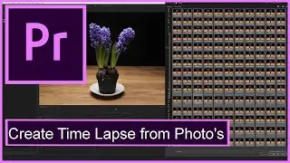 Adobe premiere Pro CC 2024 - How to Create a Time lapse from photo's (2024)