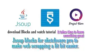 jsoup blocks for sketchware pro download from our app || how to use jsoup web scraping