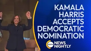 Kamala Harris Accepts Democratic Nomination to be President | EWTN News Nightly