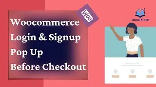 How To Add Login & Signup Page Pop Up  Before Checkout | Login & Signup Pop Up