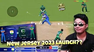 New Jersey 2023 Launch in Sachin Saga Pro Cricket ? || OctaL