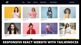 Learn how to make a responsive website using reactjs and Tailwindcss