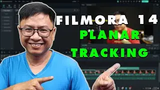 Motion Tracking + Planar tracking Filmora 14 Tutorial For Beginners