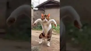 Cat Dance 😂 #shorts #cat #pet #dance #comedy