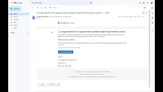 🤩 Congratulations! Your app has been granted Google Play production access