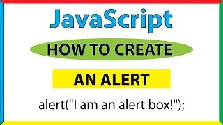 How To Create An Alert In JavaScript *2023