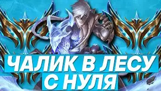 С НУЛЯ В ЧАЛИК В ЛЕСУ!!! | Лига легенд стрим | League of Legends стрим