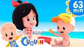 Let's go to the beach and more Nursery Rhymes by Cleo and Cuquin | Children Songs