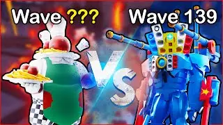 🍝 TITAN MEATBALL MAN vs AQUATITAN SPEAKERMAN 🌊 Toilet Tower Defense #roblox