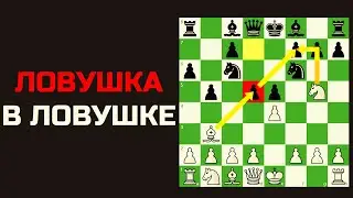 СКРЫТАЯ ДЕБЮТНАЯ ЛОВУШКА. КАК БЫСТРО ПОСТАВИТЬ МАТ В ШАХМАТАХ
