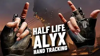 Half Life Alyx With ONLY HAND TRACKING! // Quest 3 Steam Link Gameplay