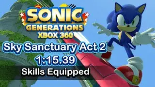 Sonic Generations Sky Sanctuary Act 2 Speedrun (1:15.39)