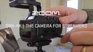 ZOOM Q8n-4K - The Camera for Streamers with Josh Turner