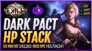 3.24 UPDATED Dark Pact Pathfinder SLAMS | Fast, Tanky, 183m DPS, AoE | Build Guide for Path of Exile